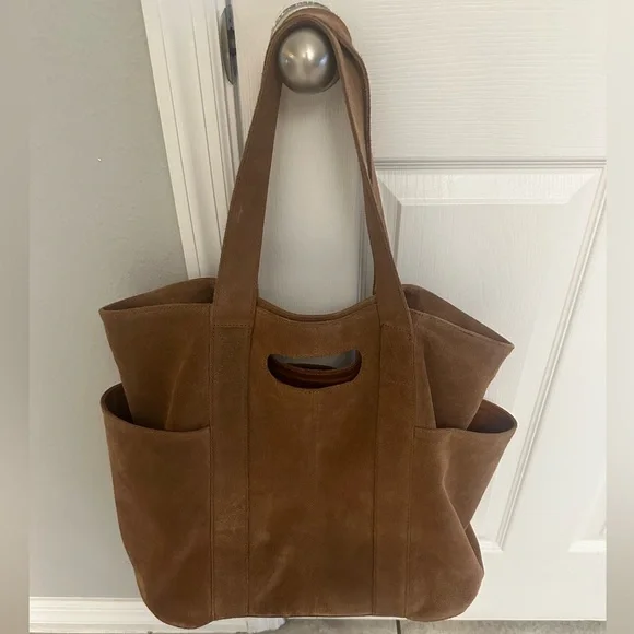 Free People Suede Caravan Tote - Picture 2 of 4